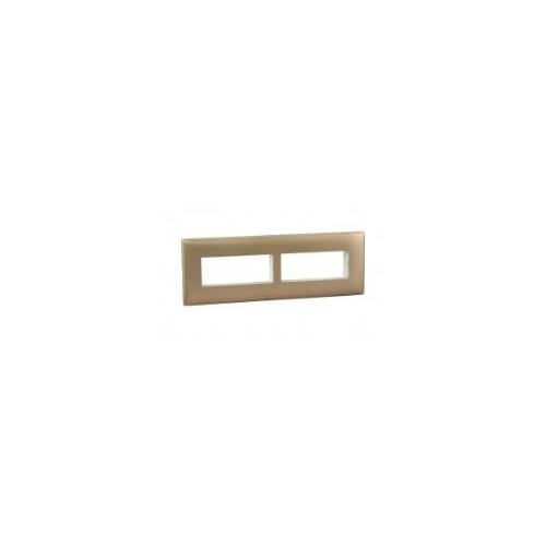 Legrand Mylinc 8M Champagne Cover Plate Horizontal, 6763 75